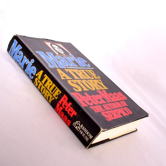 MARIE: A TRUE STORY By Peter Maas - Hardcover  Dust Jacket - Picture 2 of 9